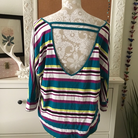 Torrid Stripe Top 🌊 - Picture 2 of 4